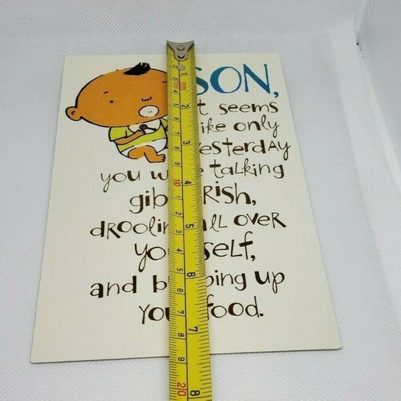 American Greeting Son Birthday Greeting Card - Picture 9 of 9